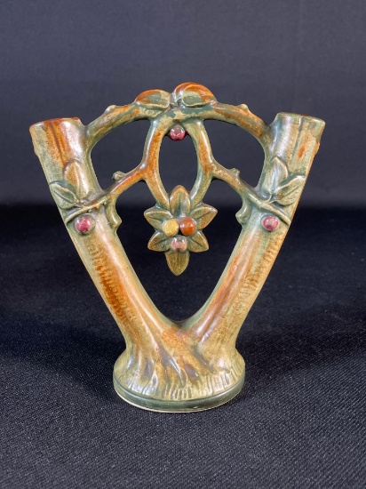 Weller Woodcraft Apple Tree Bud Vase