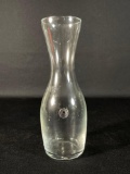 Crown Corning Glass Clear Vase