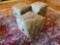 (3) Upholstered Ottomans