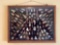 Framed Collection Of Arrowheads