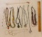 Costume jewelry, necklaces. From retailers such as Nordstrom and Macy's, as well as artisan makers.