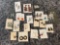 Assortment of pierced earrings, see photos