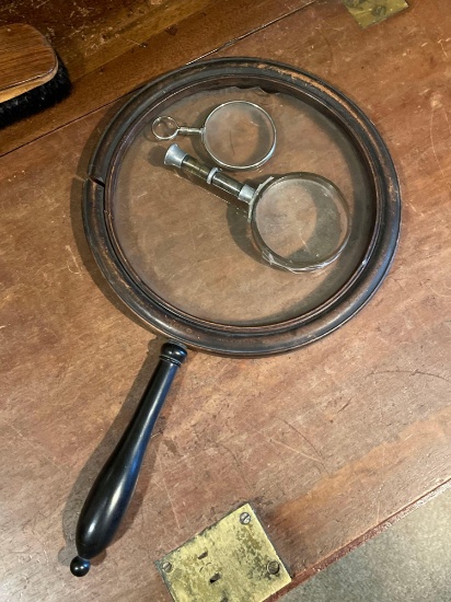 (3)Antique English Magnifying Glasses