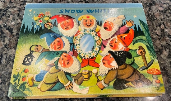 Bancroft & Co, Snow White Popup Book, 1961 Artia Prague