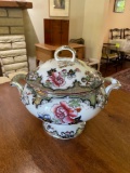 Soup Tureen By Beech and Hancock, England in the firm's Jeddo pattern, circa 1875.