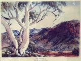 Framed Print By Albert Namatjira (Australia, 1902-1959).