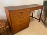 4-Drawer Desk MCM Style