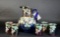 Carnival Glass Cobalt Blue 