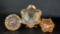 (3) Carnival Glass Dishes (See Description)