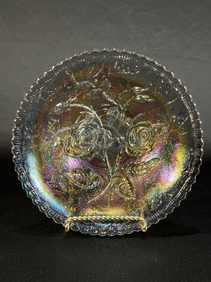 Imperial "Open Rose," Smoke Bowl 9"