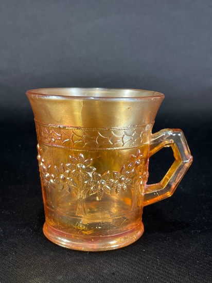 Fenton "Orange Tree," Marigold Mug