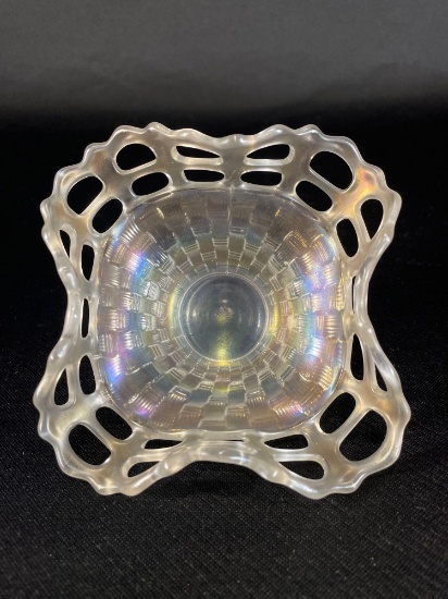 Fenton "Open Edge 2-Row," Clear Bowl 6-1/2"dia
