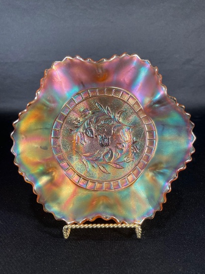 Diamond, "Windflower," Marigold, Bowl, 8-3/4"