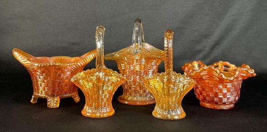 Assortment Marigold "Basket Weave" Designs