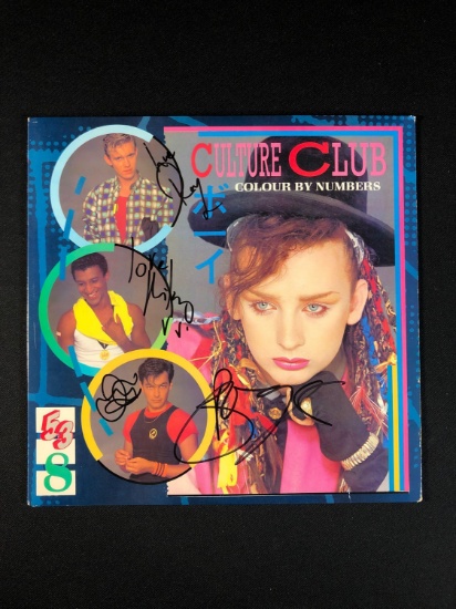 Culture Club "Colour By Numbers" Autographed Album