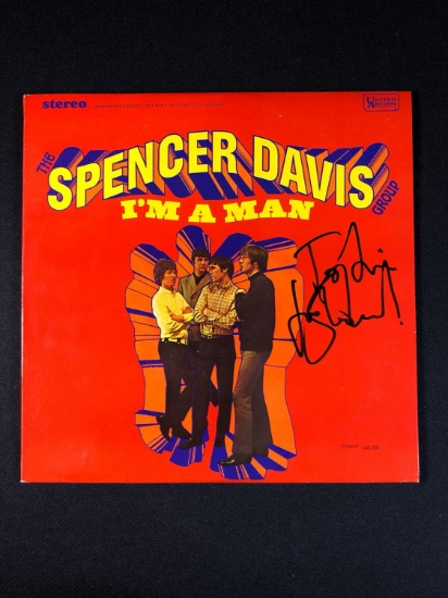 The Spencer Davis Group Autographed Album Signed by Steve Winwood