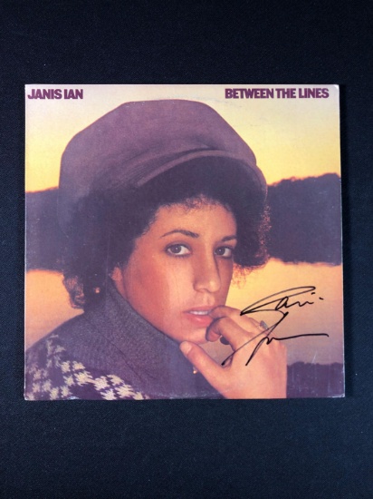 Janis Ian "Between the Lines" Autographed Album