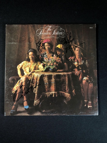 "The Pointer Sisters " Autographed Album