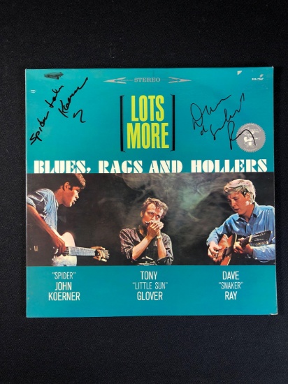 Blues, Rags, and Hollers "Lots More" Autographed Album