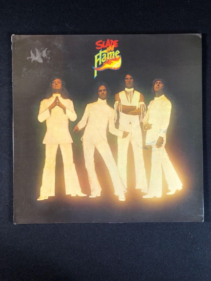 Slade "In Flame" Autographed Album