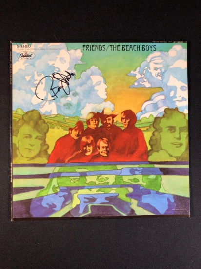 The Beach Boys "Friends" Autographed Album Signed by Bruce Johnston