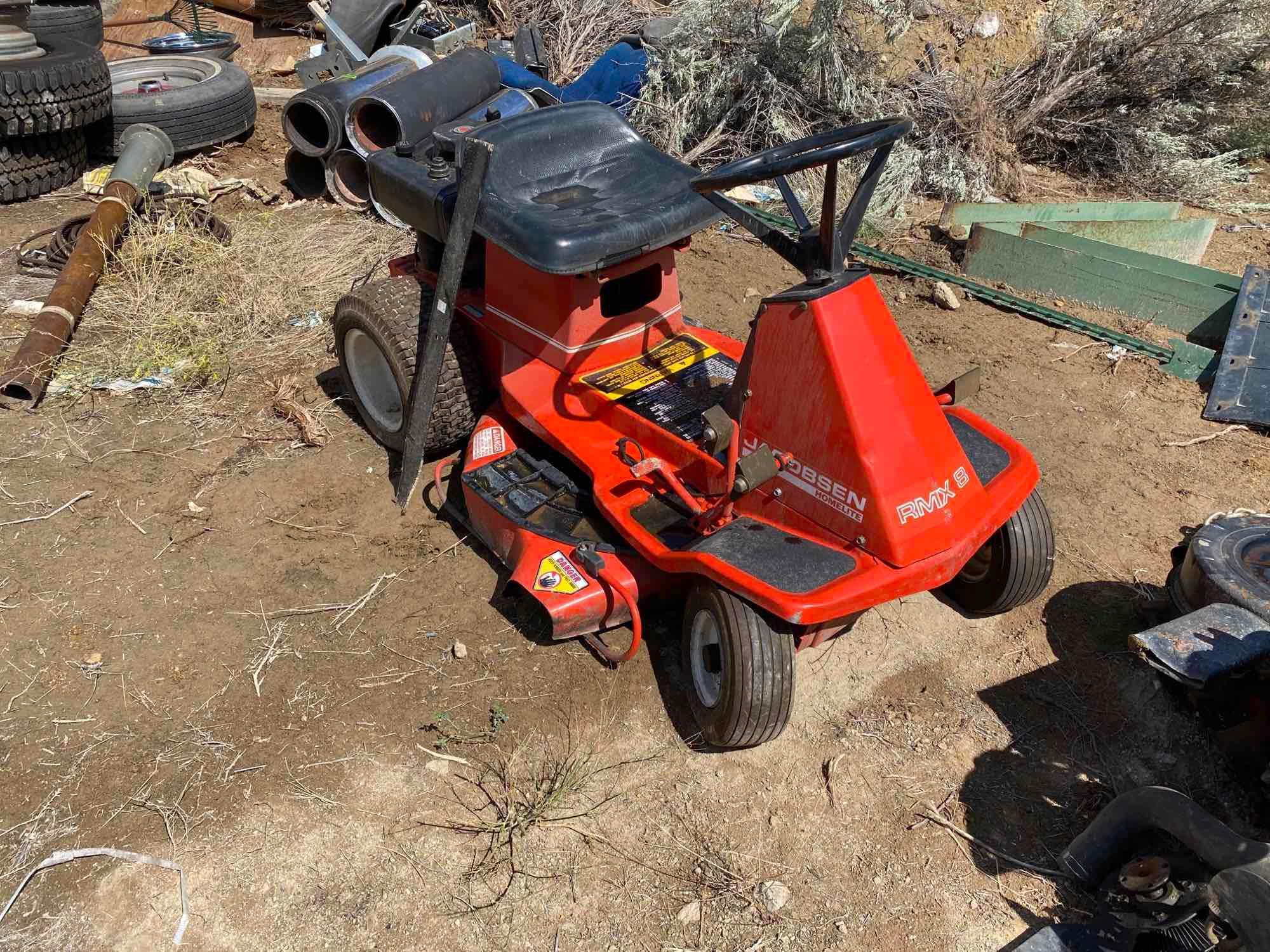 Jacobsen Homelite RMX 8 Riding Lawnmower Proxibid