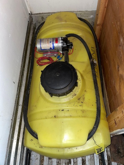 Phoenix Sprayer tank w/ shurflow electric motor & hose