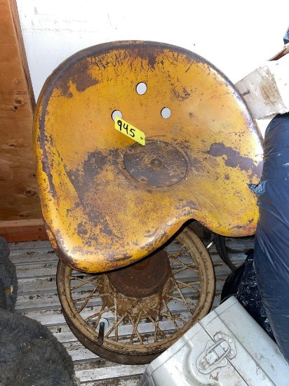 Custom made tractor bar-stool
