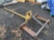 Forklift Extension Carpet Rod