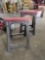 Pair Of Plastic Folding Sawhorses