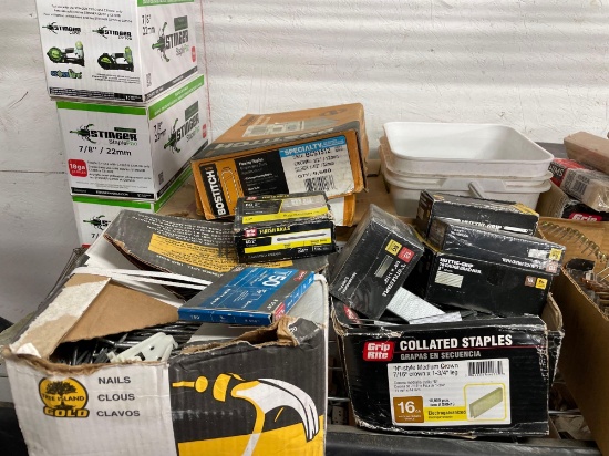 Large Assortment Of Nails See Photos