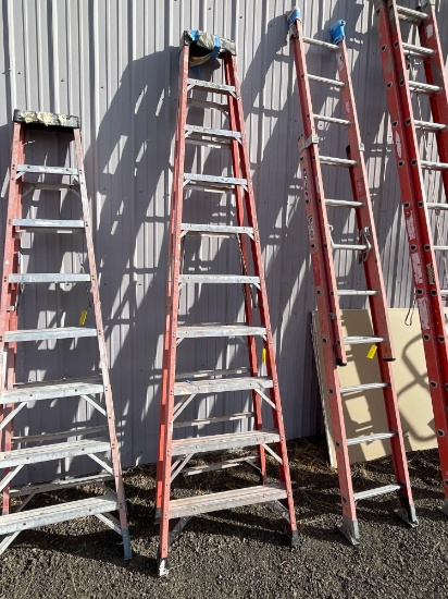 Werner 12' Fiberglass Stepladder