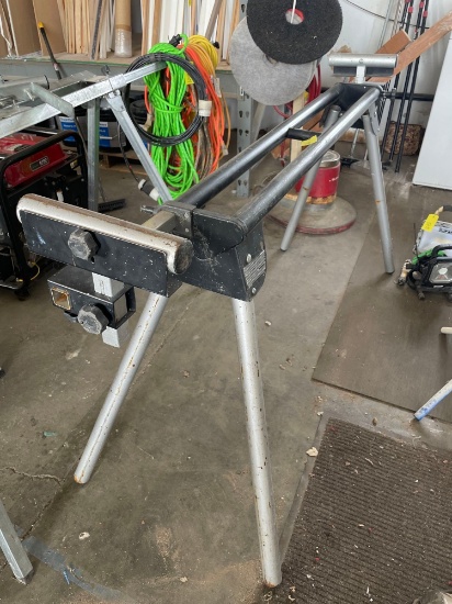 Portable Adjustable Saw Horse