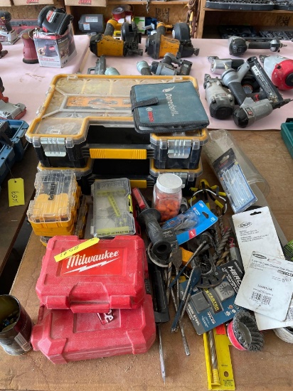Large Assortment Of Bit Sets, & Hardware (See Photos)
