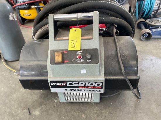 CAPspray CS8100 HVLP Sprayer, 3-Stage Turbine