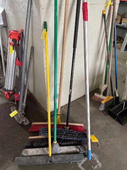Assorted Push brooms