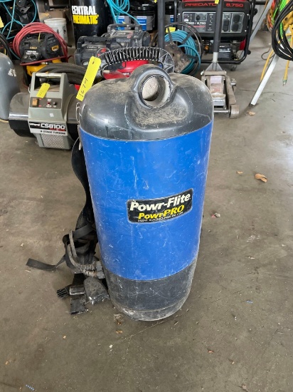 Powr-Flite PowrPro Silent Run Backpack Vacuum