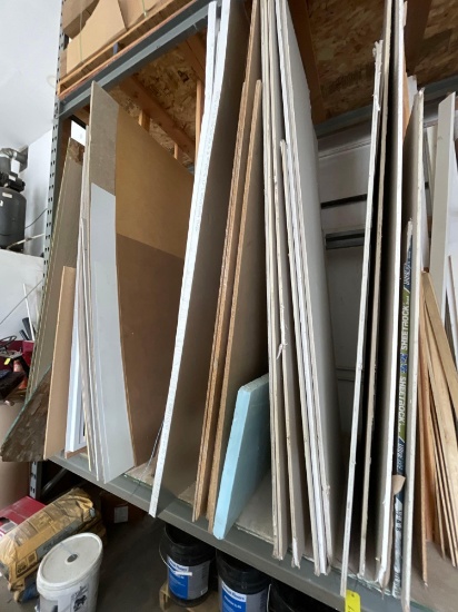 Assortment Of Drywall, Plywood, Etc.