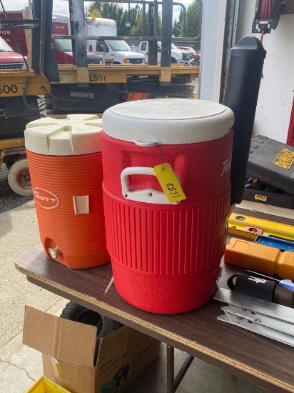 (2) Insulated Drink Dispensers