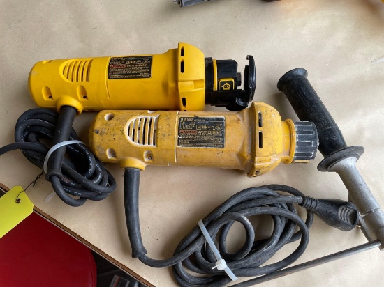 (2) DeWalt Cut Out Tools Model DW660