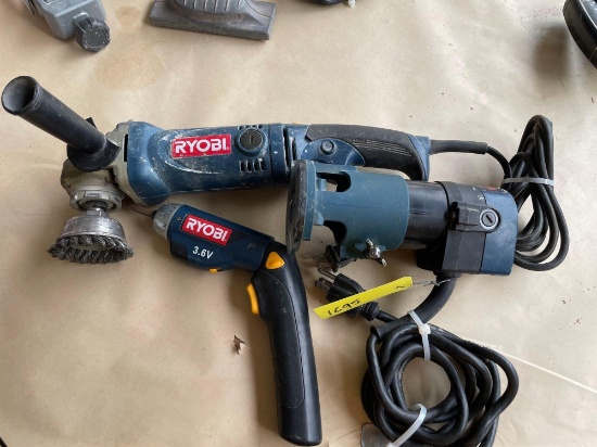 Ryobi Angle Grinder & Router