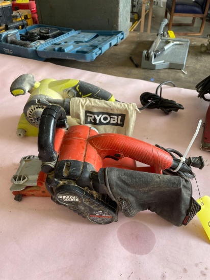 Black & Decker & Ryobi Sanders