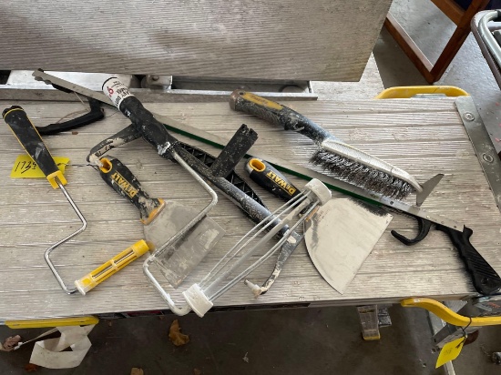 Paint Rollers, Mud Knifes & Wire Brush