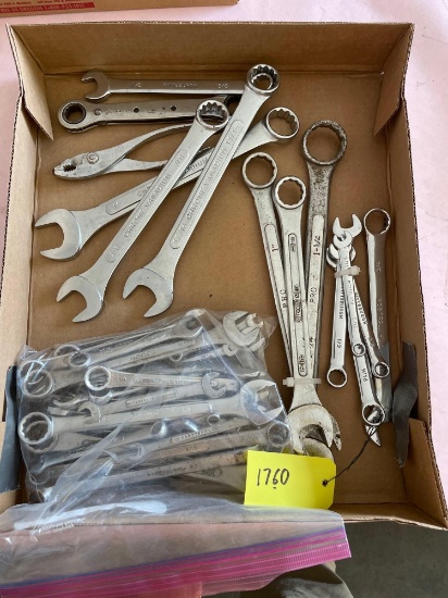 Assorted Combination End Wrenches