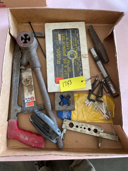Allen Keys, Tap & Die Set & Pipe Threader