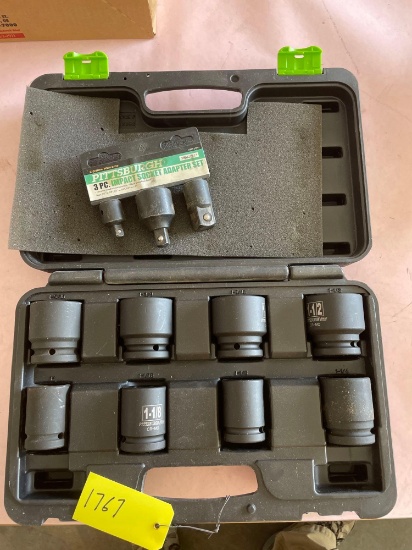 (2) Pittsburg Socket Sets