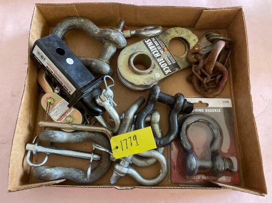 Snatch Block, Shackles, D-Ring Receiver & More