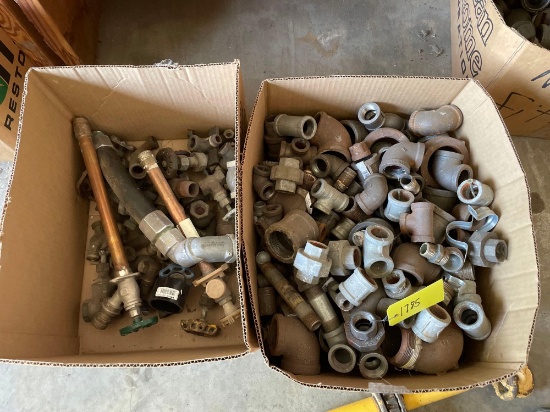 Assortment Of Pipe Couplers, Fittings, Elbows, Etc.
