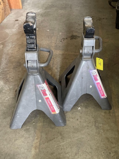 Pittsburg Heavy Duty 12-Ton Jack Stands