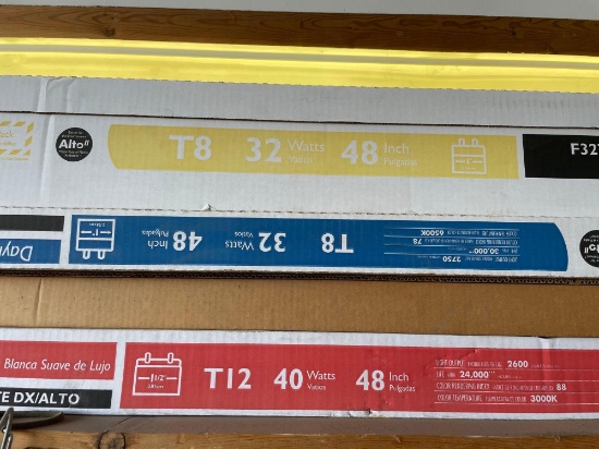Assorted T8 & T12 Lights